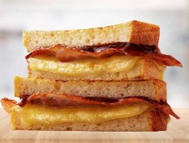 Mcdonalds BBQ Bacon and Cheese Toastie