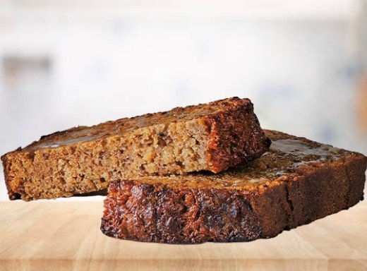 Mcdonalds Banana Bread with butter