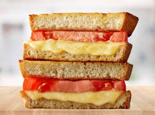 Mcdonalds Cheese & Tomato Toastie