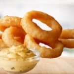 Mcdonalds Onion Rings with Big Mac® Special Sauce