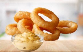 Mcdonalds Onion Rings with Big Mac® Special Sauce
