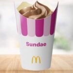 Mcdonalds Plain Chocolate Sundae